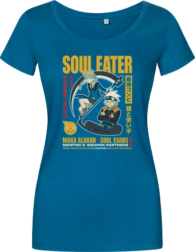 "Soul Eater Meister & Weapon" Maka Albarn and Soul Evans Vintage Anime