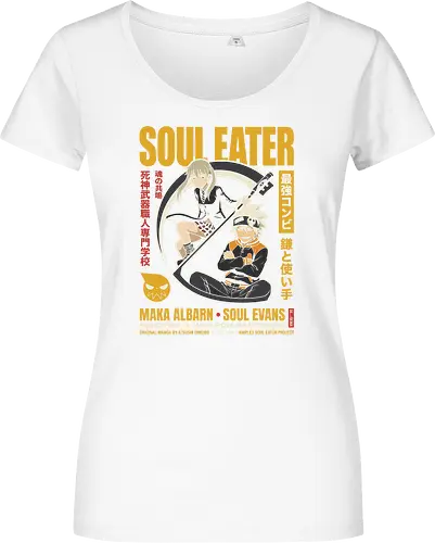 "Soul Eater Meister & Weapon" Maka Albarn and Soul Evans Vintage Anime