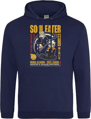 "Soul Eater Meister & Weapon" Maka Albarn and Soul Evans Vintage Anime