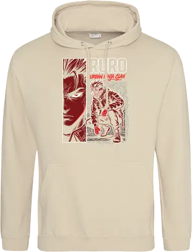 "RURO Urban Ninja Clan" Edgy Techwear Anime Aesthetic