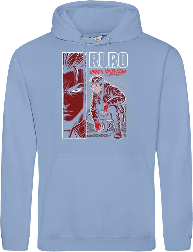 "RURO Urban Ninja Clan" Edgy Techwear Anime Aesthetic