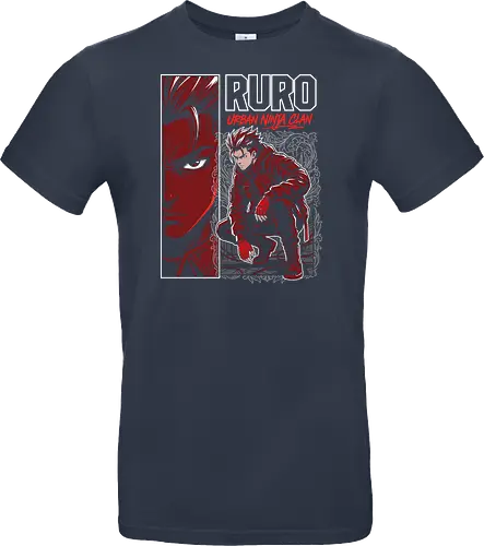 "RURO Urban Ninja Clan" Edgy Techwear Anime Aesthetic