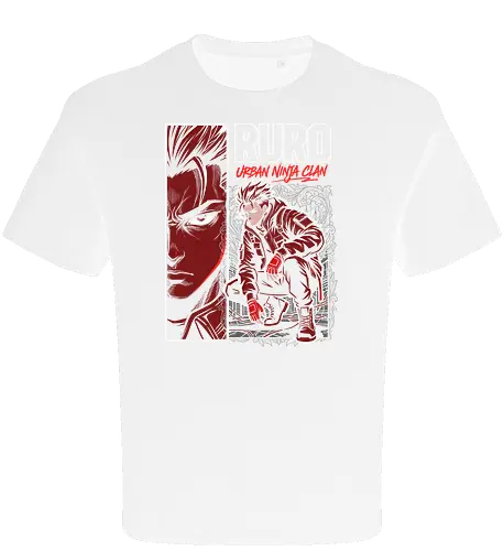 "RURO Urban Ninja Clan" Edgy Techwear Anime Aesthetic