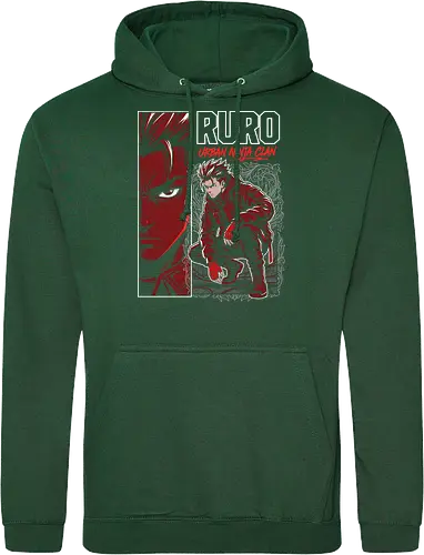 "RURO Urban Ninja Clan" Edgy Techwear Anime Aesthetic