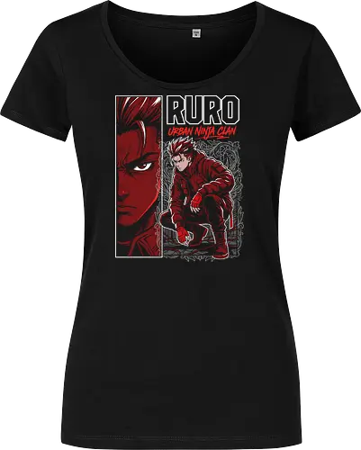 "RURO Urban Ninja Clan" Edgy Techwear Anime Aesthetic