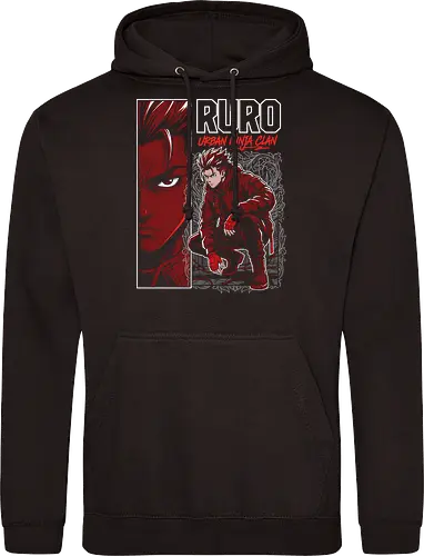 "RURO Urban Ninja Clan" Edgy Techwear Anime Aesthetic