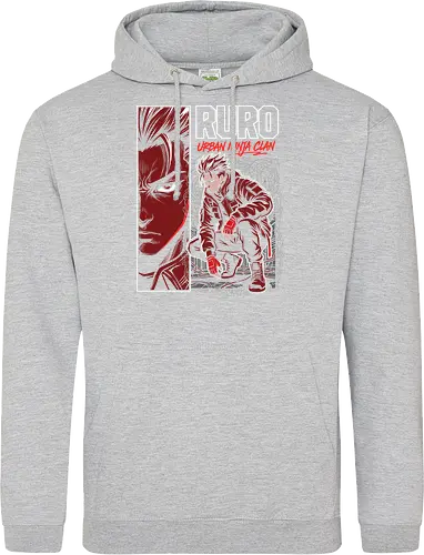 "RURO Urban Ninja Clan" Edgy Techwear Anime Aesthetic