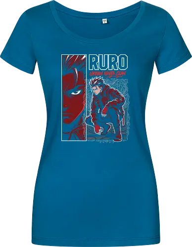 "RURO Urban Ninja Clan" Edgy Techwear Anime Aesthetic