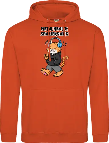 Metal Health Spaziergang - Metal, Hevay Metal, Comic - Standard Hoodie