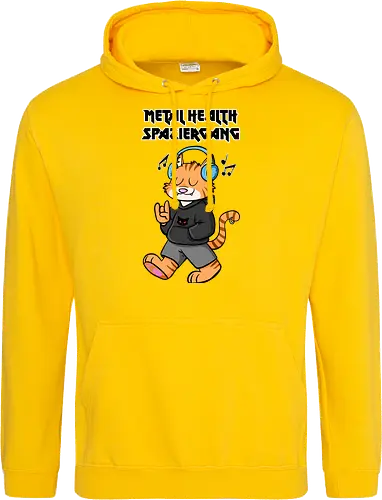 Metal Health Spaziergang - Metal, Hevay Metal, Comic - Standard Hoodie