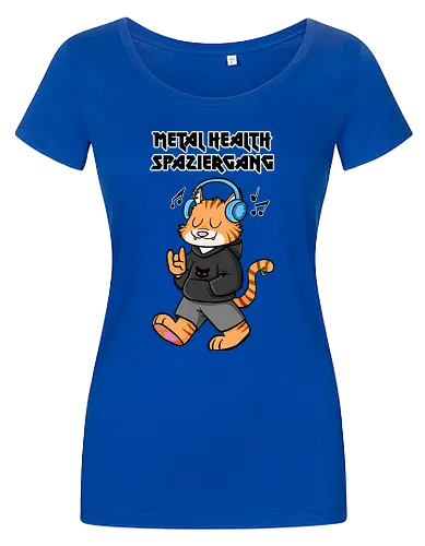 Metal Health Spaziergang - Metal, Hevay Metal, Comic - Damen T-Shirt