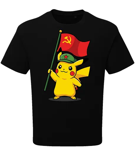 "Comrade Mouse" Funny Revolutionary Anime Mashup Graphic