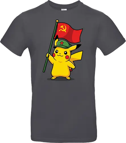 "Comrade Mouse" Funny Revolutionary Anime Mashup Graphic