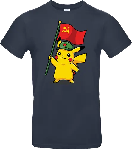 "Comrade Mouse" Funny Revolutionary Anime Mashup Graphic