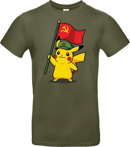 "Comrade Mouse" Funny Revolutionary Anime Mashup Graphic