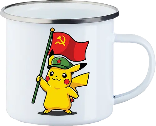 "Comrade Mouse" Funny Revolutionary Anime Mashup Graphic