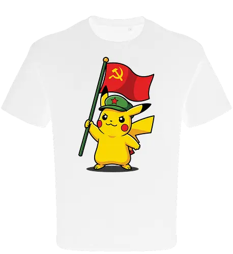 "Comrade Mouse" Funny Revolutionary Anime Mashup Graphic