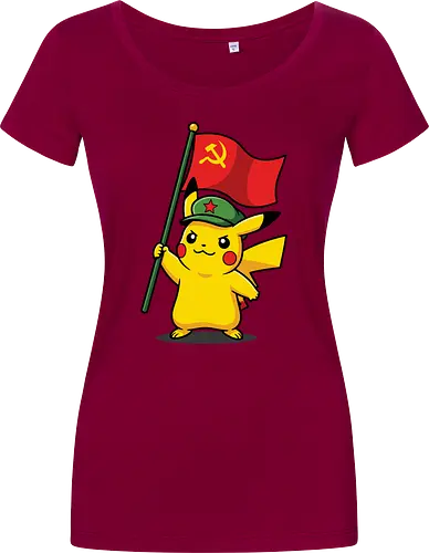 "Comrade Mouse" Funny Revolutionary Anime Mashup Graphic