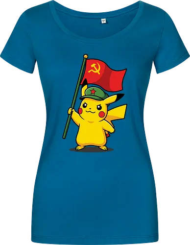 "Comrade Mouse" Funny Revolutionary Anime Mashup Graphic