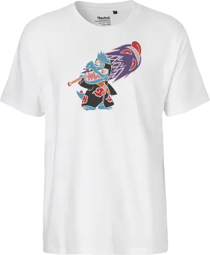 "Shark Shinobi" Totodile x Kisame Akatsuki Mashup Anime Graphic