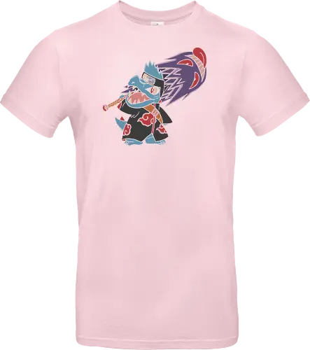 "Shark Shinobi" Totodile x Kisame Akatsuki Mashup Anime Graphic