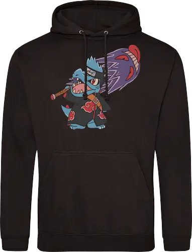 "Shark Shinobi" Totodile x Kisame Akatsuki Mashup Anime Graphic