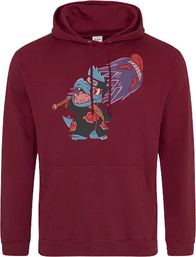 "Shark Shinobi" Totodile x Kisame Akatsuki Mashup Anime Graphic