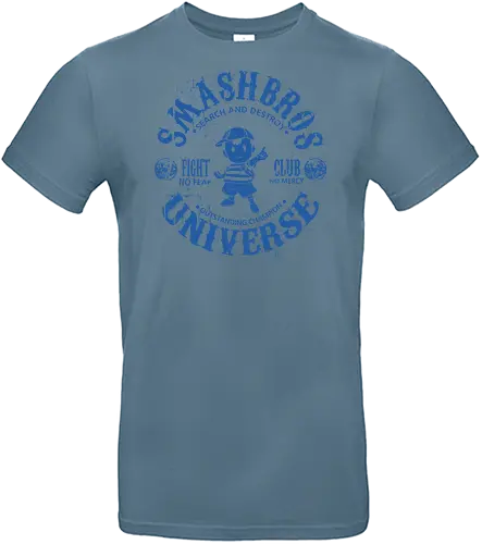 Smash Bros Fight Club - Ness EarthBound - earthbound t-shirt, ness smash bros, mother 2, nintendo kleidung, hal laboratory, teetan, pk fire, super smash bros, snes kult, klassisches rpg, giygas, eagleland, grunge kunst, herausragender champion, smash universum - Standard T-Shirt