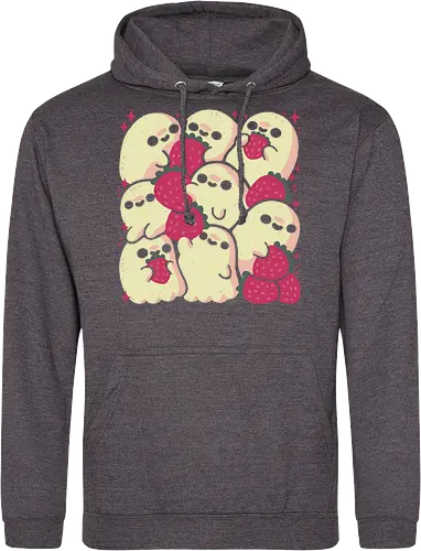 Spooky Cute Ghosts with Strawberries