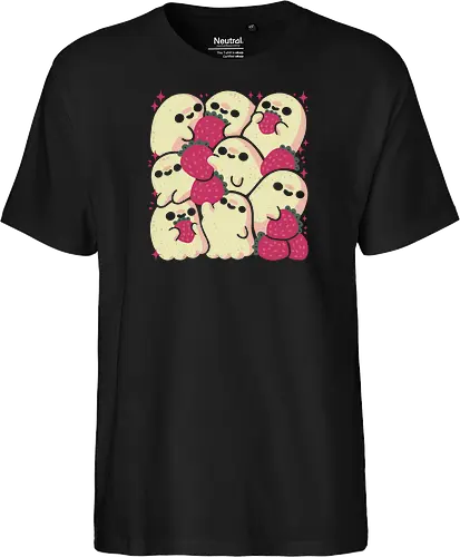 Spooky Cute Ghosts with Strawberries