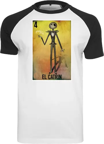 El Catrin - Jack Skellington Mexikanische Loteria