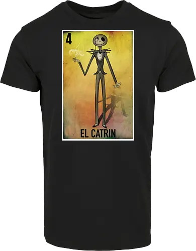 El Catrin - Jack Skellington Mexikanische Loteria