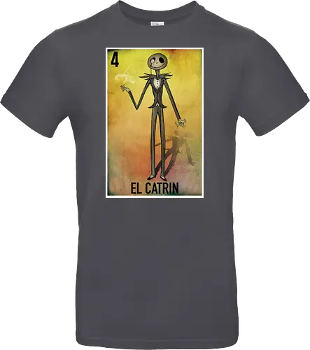 El Catrin - Jack Skellington Mexikanische Loteria