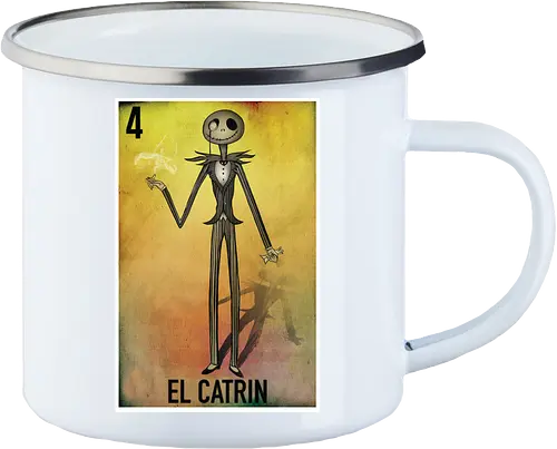 El Catrin - Jack Skellington Mexikanische Loteria