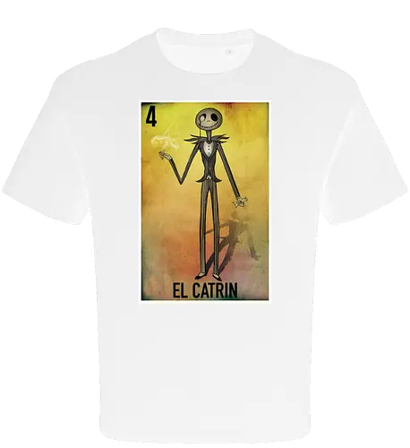 El Catrin - Jack Skellington Mexikanische Loteria