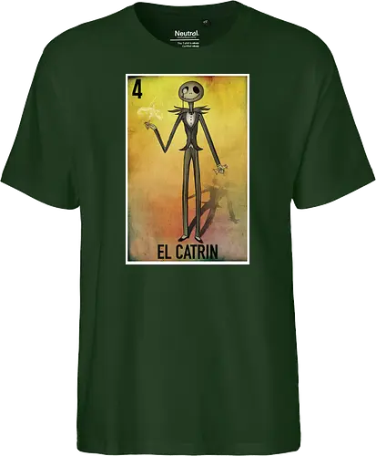 El Catrin - Jack Skellington Mexikanische Loteria