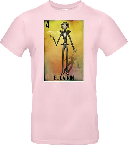 El Catrin - Jack Skellington Mexikanische Loteria