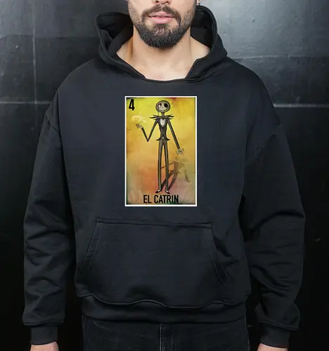 El Catrin - Jack Skellington Mexikanische Loteria