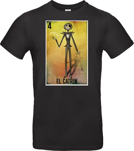 El Catrin - Jack Skellington Mexikanische Loteria
