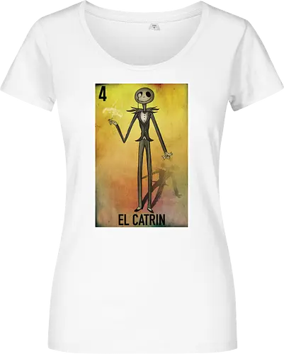 El Catrin - Jack Skellington Mexikanische Loteria