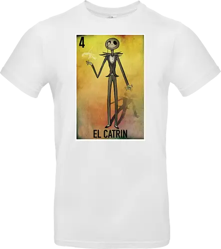 El Catrin - Jack Skellington Mexikanische Loteria