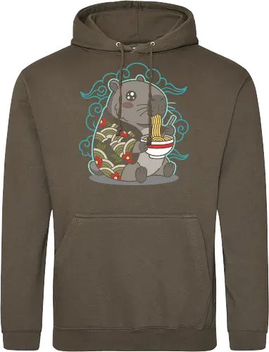 Ramen Capybara Kawaii Japanese Aesthetic Animal Graphic