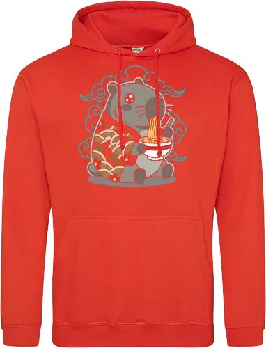 Ramen Capybara Kawaii Japanese Aesthetic Animal Graphic