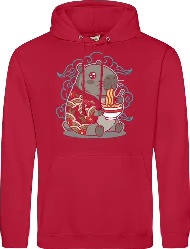 Ramen Capybara Kawaii Japanese Aesthetic Animal Graphic