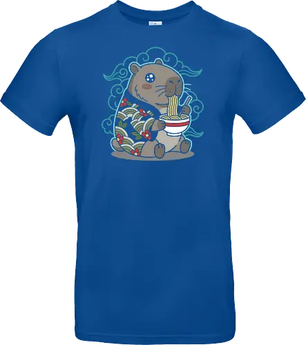 Ramen Capybara Kawaii Japanese Aesthetic Animal Graphic