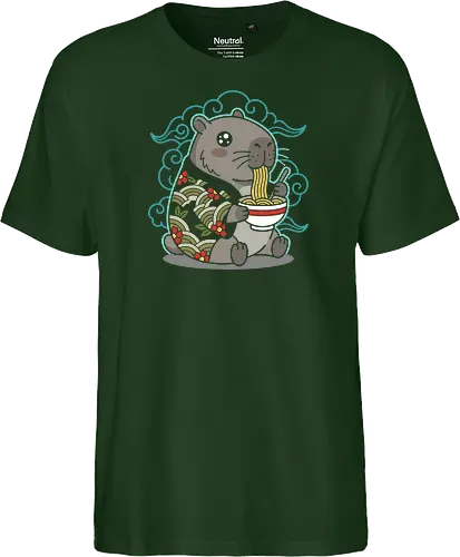 Ramen Capybara Kawaii Japanese Aesthetic Animal Graphic