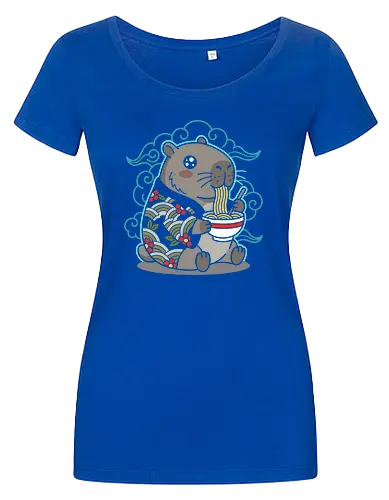 Ramen Capybara Kawaii Japanese Aesthetic Animal Graphic