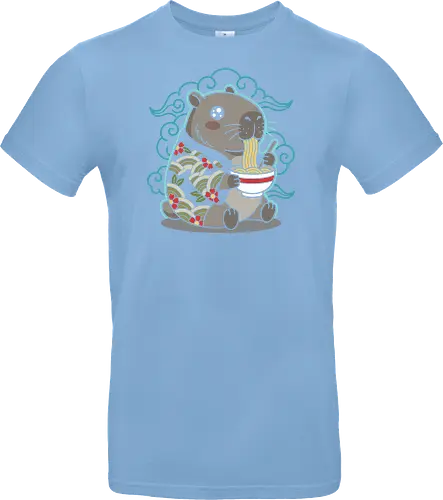 Ramen Capybara Kawaii Japanese Aesthetic Animal Graphic