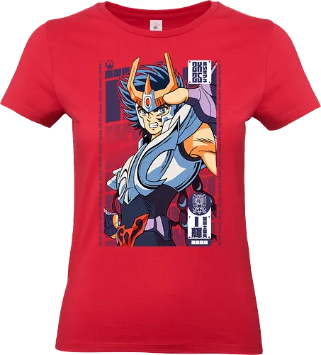 Phoenix Ikki - saint seiya, ikki phoenix, phoenix saint, bronze saint, rebirth warrior, anime classic, shonen anime, manga series, anime art - Standard T-Shirt (Frauen)