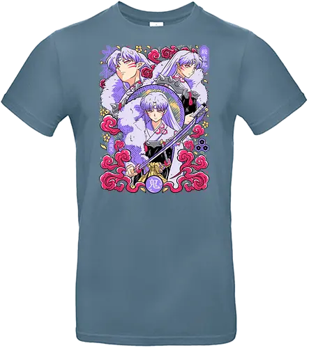 Sesshomaru – Lord of the West - inuyasha, sesshomaru, full demon lord, daiyokai, feudal era anime, yokai warrior, fantasy shonen, manga series, anime art - Standard T-Shirt